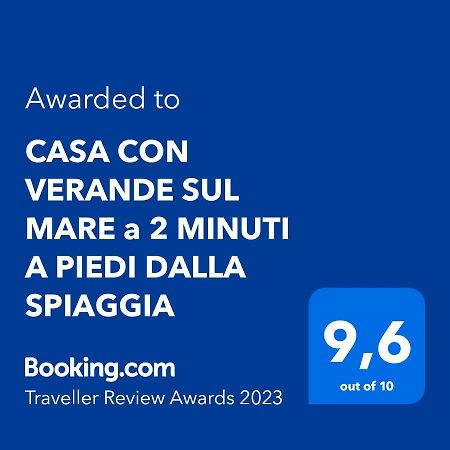 Casa Con Verande Sul Mare A 2 Minuti A Piedi Dalla Spiaggia กุสโตนาชี ภายนอก รูปภาพ